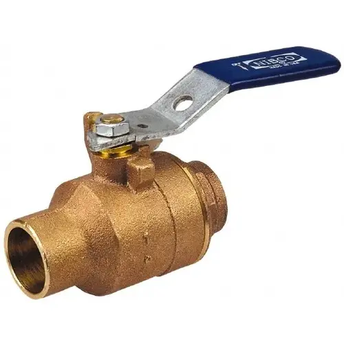 Standard Manual Ball Valve: 1-1/4" Pipe, Full Port Standard Manual Ball Valve: 1-1/4" Pipe, Full Port