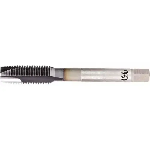 Spiral Point Tap: #12-24 UNC, 3 Flutes, Plug, 2B Class of Fit, Powdered Metal, TiCN Coated Spiral Point Tap: #12-24 UNC, 3 Flutes, Plug, 2B Class of Fit, Powdered Metal, TiCN Coated