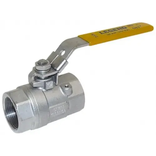 Standard Manual Ball Valve: 1-1/4" Pipe, Large Port Standard Manual Ball Valve: 1-1/4" Pipe, Large Port