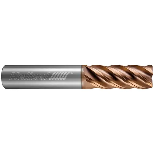 Corner Radius End Mill: 1/8" Dia, 5/32" LOC, 0.0100" Radius, 5 Flute, Solid Carbide Tplus Corner Radius End Mill: 1/8" Dia, 5/32" LOC, 0.0100" Radius, 5 Flute, Solid Carbide Tplus