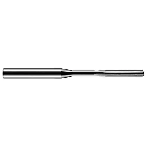 Chucking Reamer: 3/64" Dia, 2" OAL, 5/16" Flute Length, Straight-Cylindrical Shank, Solid Carbide Bright/Uncoated