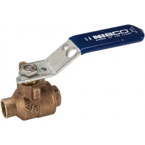 Standard Manual Ball Valve: 3/8" Pipe, Full Port Standard Manual Ball Valve: 3/8" Pipe, Full Port