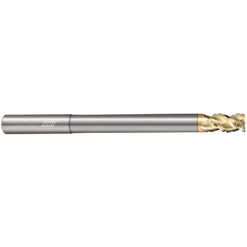 Corner Radius End Mill: 1/8" Dia, 1/2" LOC, 0.01" Radius, 4 Flutes, Solid Carbide APLUS Corner Radius End Mill: 1/8" Dia, 1/2" LOC, 0.01" Radius, 4 Flutes, Solid Carbide APLUS