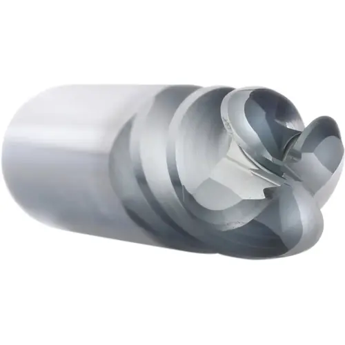 Ball End Mill: 3/16" Dia, 9/16" LOC, 4 Flute, Solid Carbide AlCrN Ball End Mill: 3/16" Dia, 9/16" LOC, 4 Flute, Solid Carbide AlCrN