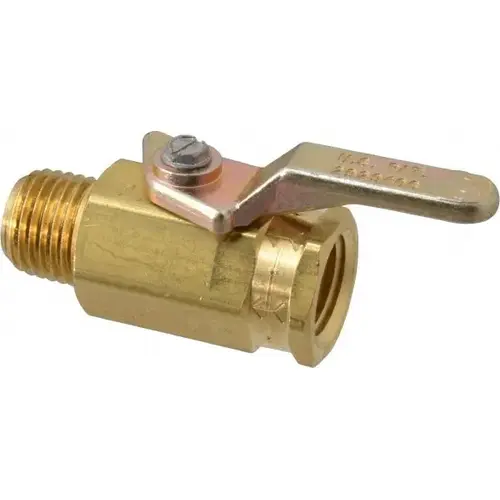 Standard Manual Ball Valve: 1/4" Pipe Standard Manual Ball Valve: 1/4" Pipe