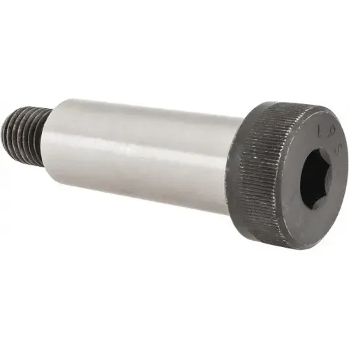 Shoulder Screw: 1-1/4" Shoulder Dia, 3-1/4" Shoulder Length, 7/8-9, 4140 Alloy Steel, Hex Socket Shoulder Screw: 1-1/4" Shoulder Dia, 3-1/4" Shoulder Length, 7/8-9, 4140 Alloy Steel, Hex Socket