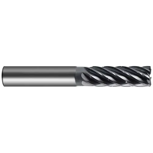 Corner Radius End Mill Head: 7 Flutes nano-A Corner Radius End Mill Head: 7 Flutes nano-A