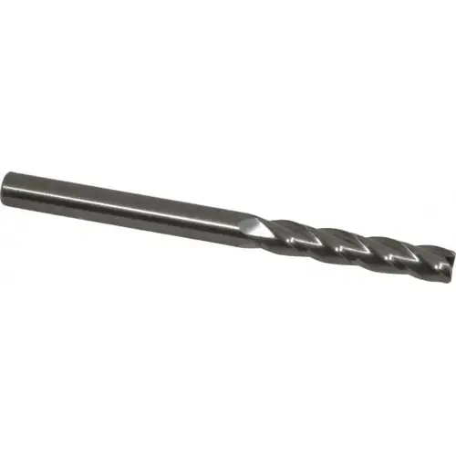 Square End Mill: 0.315 inch Dia, 1.6142 inch LOC, 4 Flutes, Solid Carbide Square End Mill: 0.315 inch Dia, 1.6142 inch LOC, 4 Flutes, Solid Carbide