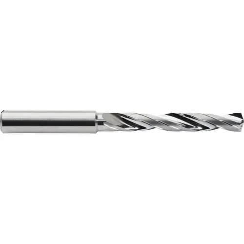 Jobber Drill: 12.00 mm Dia, 142 deg Point, Solid Carbide Bright/Uncoated Jobber Drill: 12.00 mm Dia, 142 deg Point, Solid Carbide Bright/Uncoated
