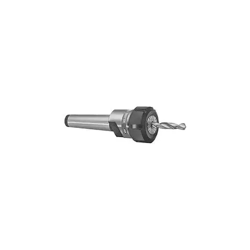 Collet Chuck: 0.041 to 0.632" Capacity, ER Collet, Taper Shank