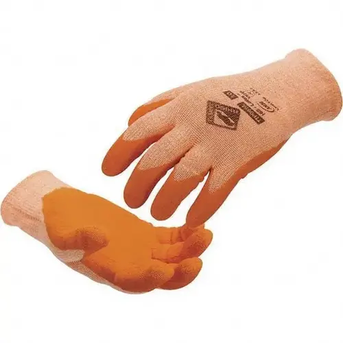 Cut, Puncture & Abrasive-Resistant Gloves: Size M, ANSI Cut A9, ANSI Puncture 4, Latex, Polyethylene