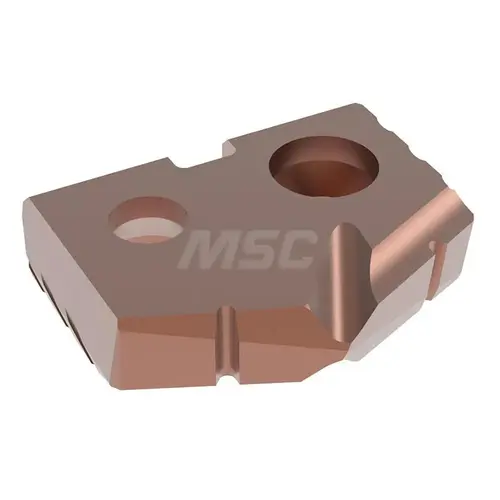 Spade Drill Insert: 1/2" Dia, Seat Size 0, Carbide, 132 deg Point AM460 Spade Drill Insert: 1/2" Dia, Seat Size 0, Carbide, 132 deg Point AM460