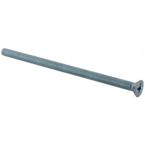 Machine Screw: 5/16-18 x 6", Flat Head, Phillips