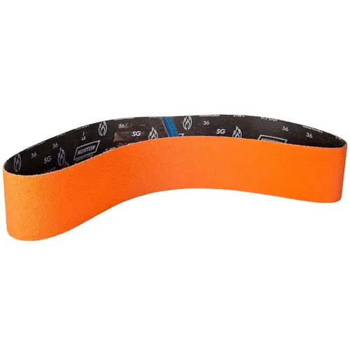 Abrasive Belt: 2" Wide, 48" Long, 120 Grit, Ceramic Abrasive Belt: 2" Wide, 48" Long, 120 Grit, Ceramic