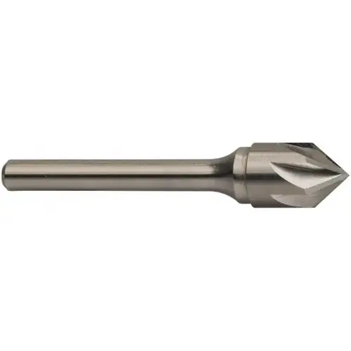 Countersink: 1-1/4" Head Dia, 82 degree Included Angle, 6 Flutes, Carbide Countersink: 1-1/4" Head Dia, 82 degree Included Angle, 6 Flutes, Carbide