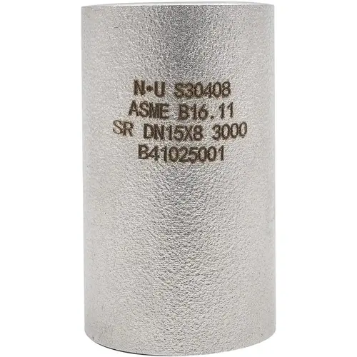 Pipe Reducer: 1/2 x 1/4" Fitting, 304 & 304L Stainless Steel