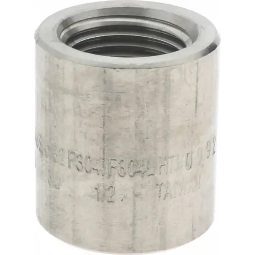 Pipe End Cap: 1/2" Fitting, 304 & 304L Stainless Steel Pipe End Cap: 1/2" Fitting, 304 & 304L Stainless Steel