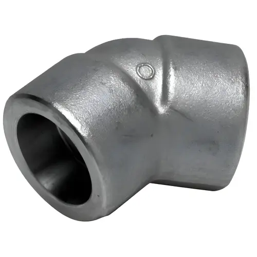 Pipe 45 degree Elbow: 1/2" Fitting, 316 Stainless Steel Pipe 45 degree Elbow: 1/2" Fitting, 316 Stainless Steel