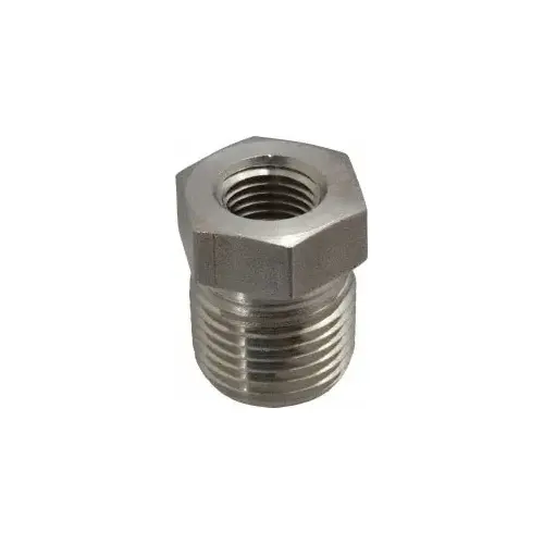 Pipe Bushing: 1-1/4 x 1/4" Fitting, 316 Stainless Steel Pipe Bushing: 1-1/4 x 1/4" Fitting, 316 Stainless Steel