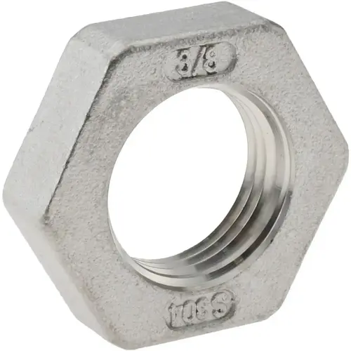 Stainless Steel Pipe Fittings; Fitting Type: Lock Nut ; End Connection: NPT ; UNSPSC Code: 40175300 Stainless Steel Pipe Fittings; Fitting Type: Lock Nut ; End Connection: NPT ; UNSPSC Code: 40175300