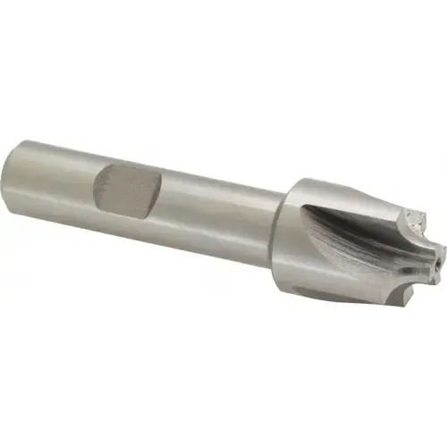Corner Rounding End Mill: 5/32" Radius, 3/4" Dia, 4 Flutes, High Speed Steel Bright/Uncoated Corner Rounding End Mill: 5/32" Radius, 3/4" Dia, 4 Flutes, High Speed Steel Bright/Uncoated