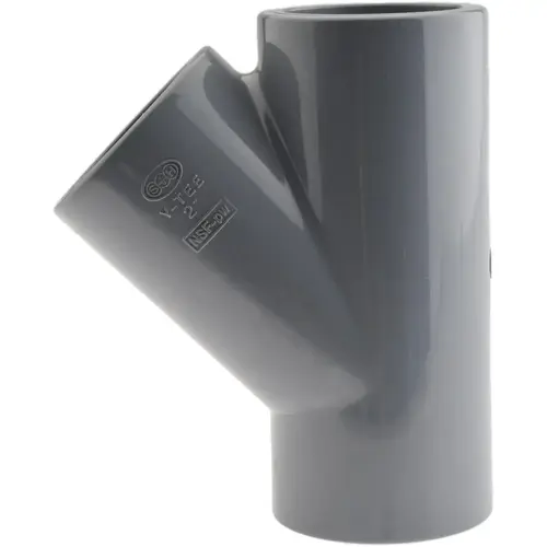 2" CPVC Plastic Pipe Wye 2" CPVC Plastic Pipe Wye