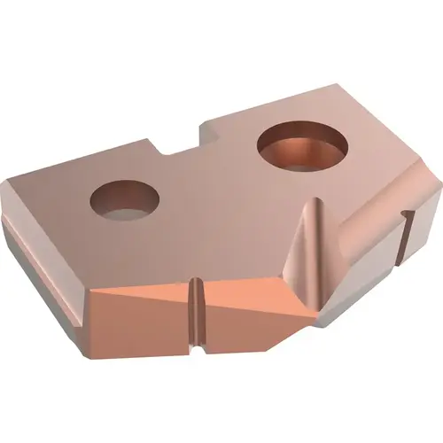 Spade Drill Insert: 21.30 mm Dia, Seat Size 1, High Speed Steel, 132 deg Point AM200 Spade Drill Insert: 21.30 mm Dia, Seat Size 1, High Speed Steel, 132 deg Point AM200