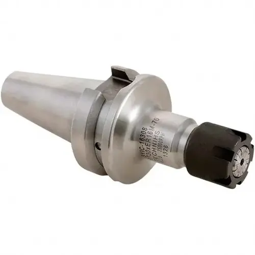 Collet Chuck: 0.406" Capacity, ER Collet, Taper Shank Collet Chuck: 0.406" Capacity, ER Collet, Taper Shank