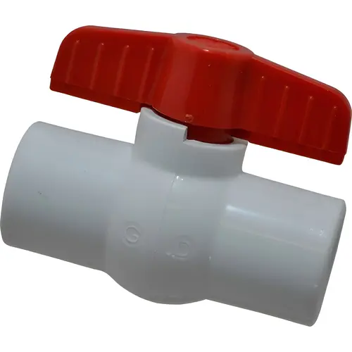 Miniature Manual Ball Valve: 3/4" Pipe, Full Port Miniature Manual Ball Valve: 3/4" Pipe, Full Port