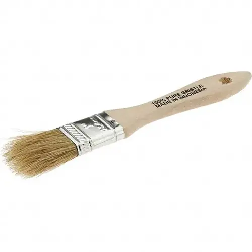 Paint Brush: 1" Wide, Polyester, Synthetic Bristle - pack of 10 Paint Brush: 1" Wide, Polyester, Synthetic Bristle - pack of 10