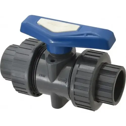 True Union Manual Ball Valve: 1-1/4" Pipe, Full Port