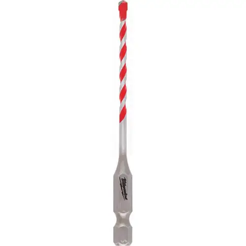 Rotary Drill/Hammer Drill Bits; Drill Bit Size (Inch): 3/16 ; Shank Type: Three Flat ; Drill Bit Material: Carbide Tipped; High Speed Steel ; Shank Diameter (Inch): 1/4 ; Flute Length (Inch): 2 ; Flute Length (Decimal Inch): 2.0000 Rotary Drill/Hammer Drill Bits; Drill Bit Size (Inch): 3/16 ; Shank Type: Three Flat ; Drill Bit Material: Carbide Tipped; High Speed Steel ; Shank Diameter (Inch): 1/4 ; Flute Length (Inch): 2 ; Flute Length (Decimal Inch): 2.0000