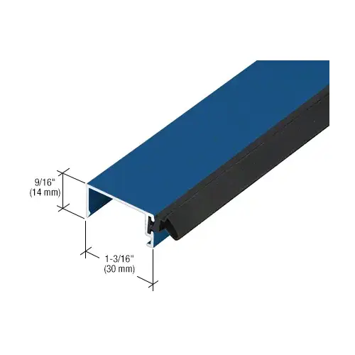 Custom KYNAR Paint IG500 Door Stop with Weatherseal - 21'-2" Stock Length Custom KYNAR Paint IG500 Door Stop with Weatherseal - 21'-2" Stock Length