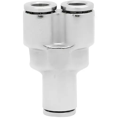 Push-To-Connect Tube to Tube Tube Fitting: Parallel Y-Connector