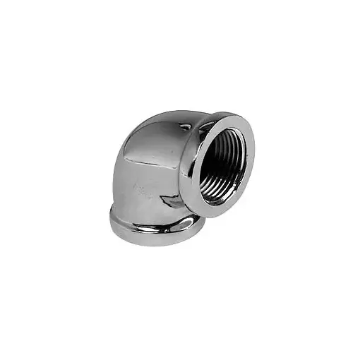 Brass Pipe 90 degree Elbow: 1" Fitting, Threaded, FNPT x FNPT, Class 125 Brass Pipe 90 degree Elbow: 1" Fitting, Threaded, FNPT x FNPT, Class 125