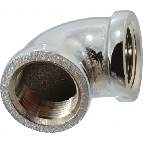 Brass Pipe 90 degree Elbow: 3/4" Fitting, Threaded, FNPT x FNPT, Class 125 Brass Pipe 90 degree Elbow: 3/4" Fitting, Threaded, FNPT x FNPT, Class 125