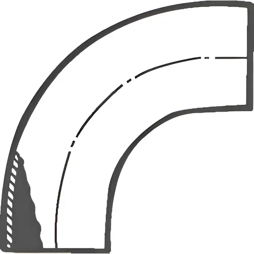Sanitary Stainless Steel Pipe 90 degree Elbow, 1-1/2", Butt Weld Connection Sanitary Stainless Steel Pipe 90 degree Elbow, 1-1/2", Butt Weld Connection