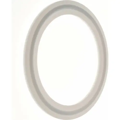 Sanitary Tube Gasket: Polytetrafluroethylene, 2" OD
