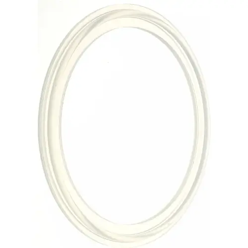 Sanitary Tube Gasket: Silicone, 3" OD Sanitary Tube Gasket: Silicone, 3" OD