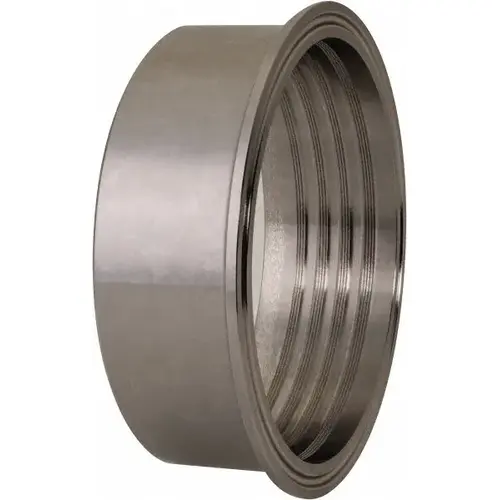 Sanitary Stainless Steel Pipe Recessless Ferrule (Expanding): 4", Clamp Connection Sanitary Stainless Steel Pipe Recessless Ferrule (Expanding): 4", Clamp Connection