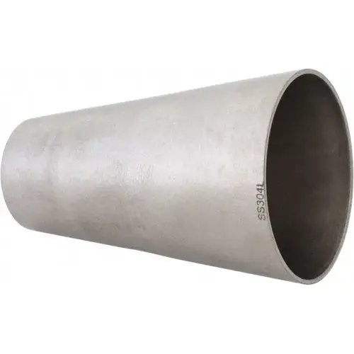 Sanitary Stainless Steel Pipe Concentric Reducer: 2-1/2 x 1-1/2", Butt Weld Connection Sanitary Stainless Steel Pipe Concentric Reducer: 2-1/2 x 1-1/2", Butt Weld Connection