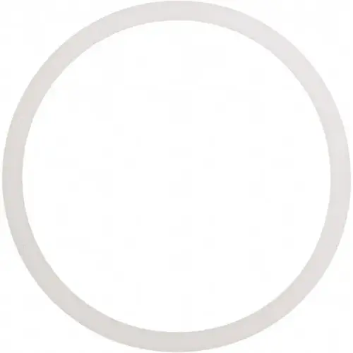Sanitary Tube Gasket: Silicone, 4" OD Sanitary Tube Gasket: Silicone, 4" OD