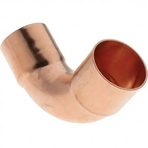 Wrot Copper Pipe 90 degree Elbow: 1" x 1" Fitting, C x C - pack of 2 Wrot Copper Pipe 90 degree Elbow: 1" x 1" Fitting, C x C - pack of 2