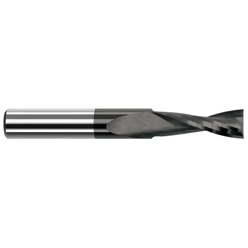 Square End Mill: 1/2" Dia, 3/4" LOC, 2 Flutes, Solid Carbide Amorphous Diamond Square End Mill: 1/2" Dia, 3/4" LOC, 2 Flutes, Solid Carbide Amorphous Diamond