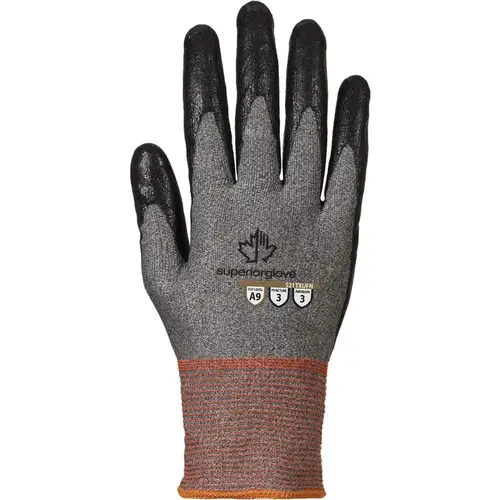 Cut & Puncture Resistant Gloves; Style: Knit ; Coating Material: Nitrile ; Coating Coverage: Palm & Fingers ; Glove Type: Cut, Puncture & Abrasion-Resistant ; ANSI/ISEA Cut Resistance Level: A9 ; Primary Material: TenActiv Cut & Puncture Resistant Gloves; Style: Knit ; Coating Material: Nitrile ; Coating Coverage: Palm & Fingers ; Glove Type: Cut, Puncture & Abrasion-Resistant ; ANSI/ISEA Cut Resistance Level: A9 ; Primary Material: TenActiv