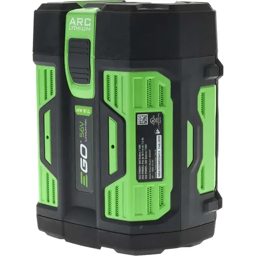 Power Lawn & Garden Equipment Accessories; For Use With: All EGO Products ; Material: Aluminum ; Overall Height: 6.3000in ; Additional Information: 7.5 Ah