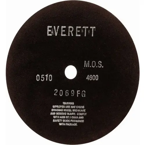 Cut-Off Wheel: 12" Dia, 1/8" Thick, 1" Hole, Aluminum Oxide