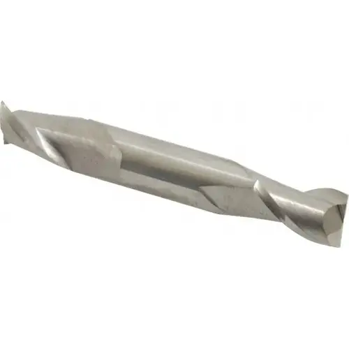 Square End Mill: 3/8 inch Dia, 9/16 inch LOC, 3/8 inch Shank Dia, 2-1/2 inch OAL, 2 Flutes, Solid Carbide Bright/Uncoated Square End Mill: 3/8 inch Dia, 9/16 inch LOC, 3/8 inch Shank Dia, 2-1/2 inch OAL, 2 Flutes, Solid Carbide Bright/Uncoated