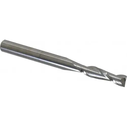 Square End Mill: 11/64 inch Dia, 5/8 inch LOC, 3/16 inch Shank Dia, 2 inch OAL, 2 Flutes, Solid Carbide Square End Mill: 11/64 inch Dia, 5/8 inch LOC, 3/16 inch Shank Dia, 2 inch OAL, 2 Flutes, Solid Carbide