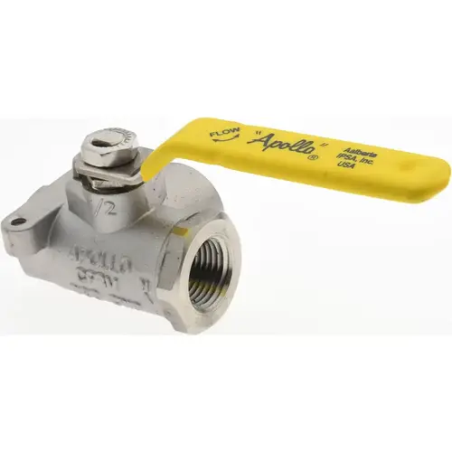 Standard Manual Ball Valve: 1/2" Pipe